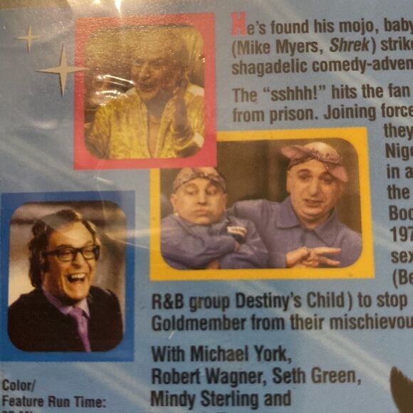 🍿3/$15 DVD Austin Powers Goldmember Mike Myers from Saturday Night Live Comedy - Picture 7 of 9